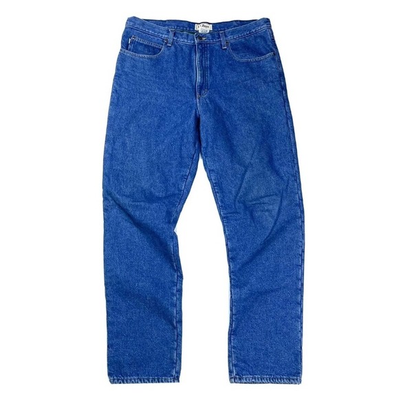 L.L.Bean Men's Double L Jeans, Classic Fit, Fleece-Lined - Picture 2 of 6